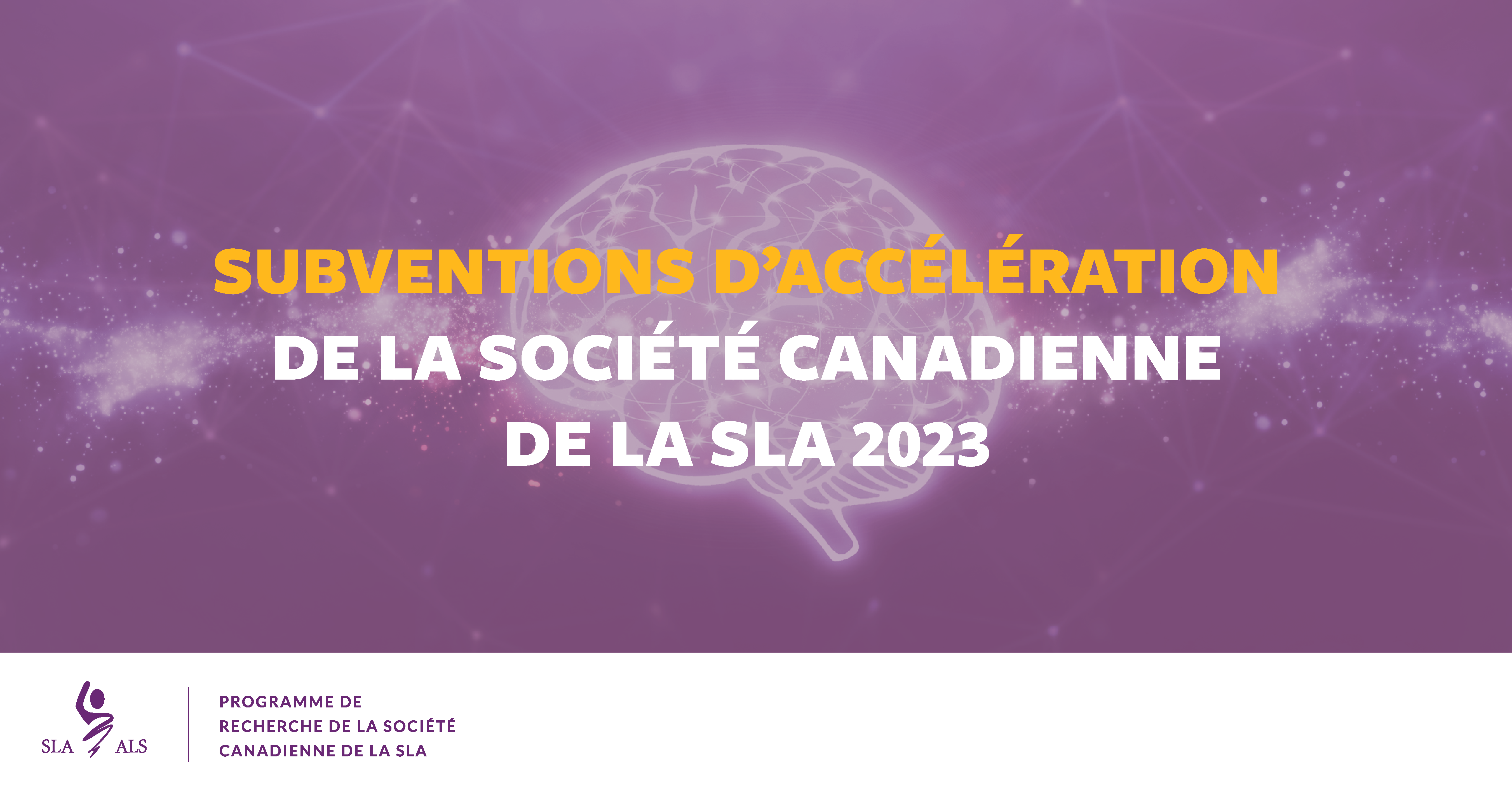 ALS Canada_Acceleration Grant announcement Header – FR
